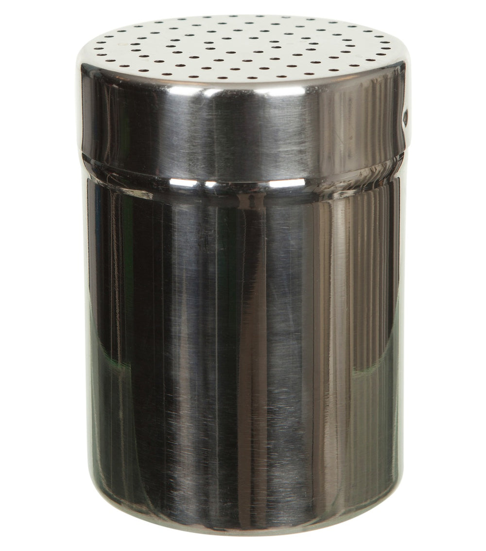 Cookinglife Kakaostreuer Edelstahl 10cm Silber - Kakaopulverstreuer spülmaschinenfest