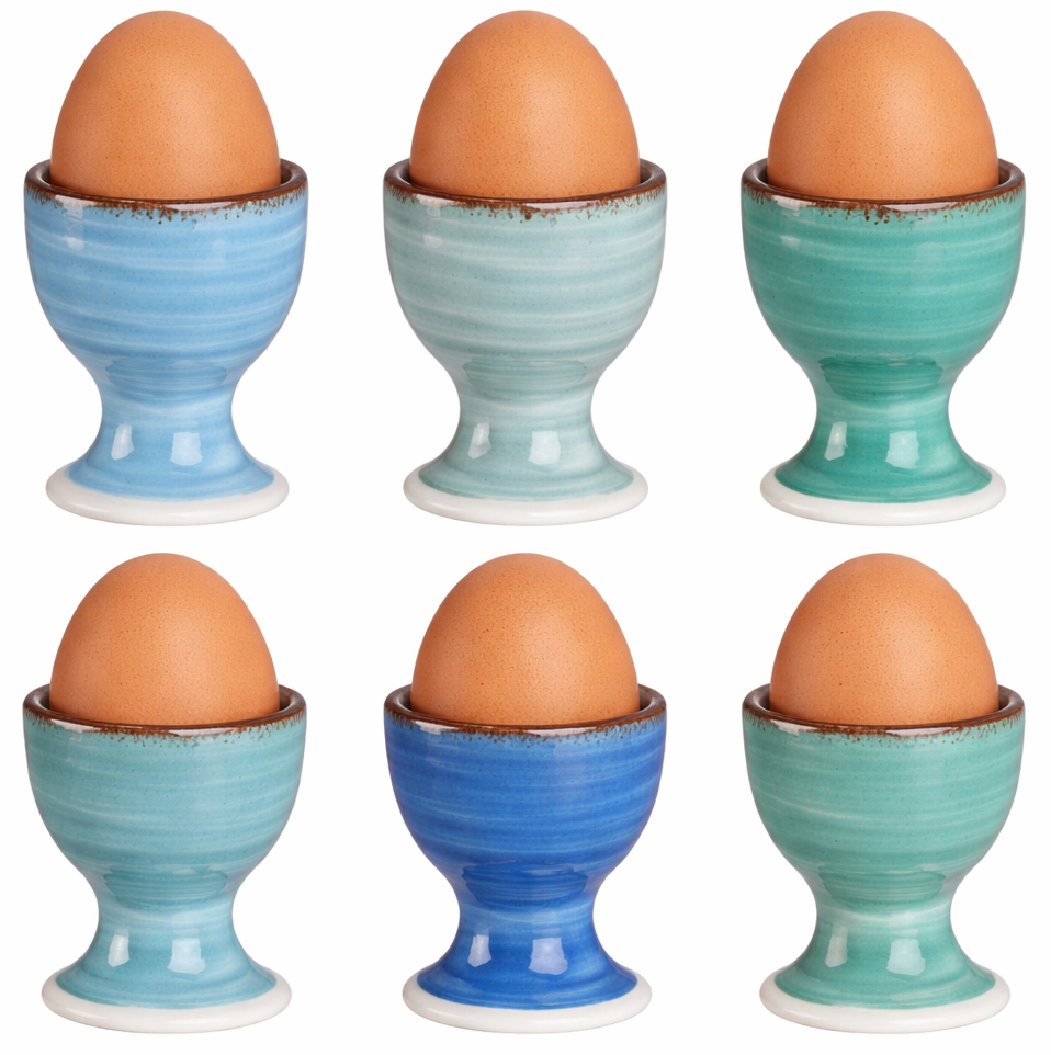 Cookinglife Eierbecher Delice Blue - 6 Stück