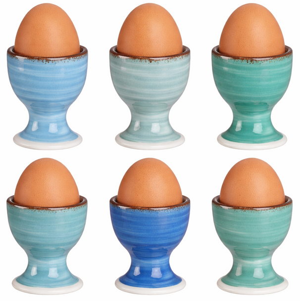 Cookinglife Eierbecher Delice Blue - 6 Stück