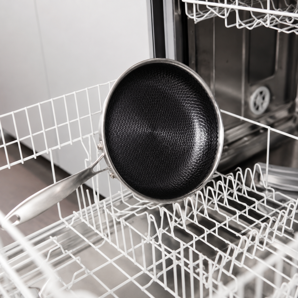 Cookinglife Bratpfanne HexaCook Hybride Pfanne ø 28 cm - NON STICK - geeignet für alle Wärmequellen - keramische Antihaftbeschichtung