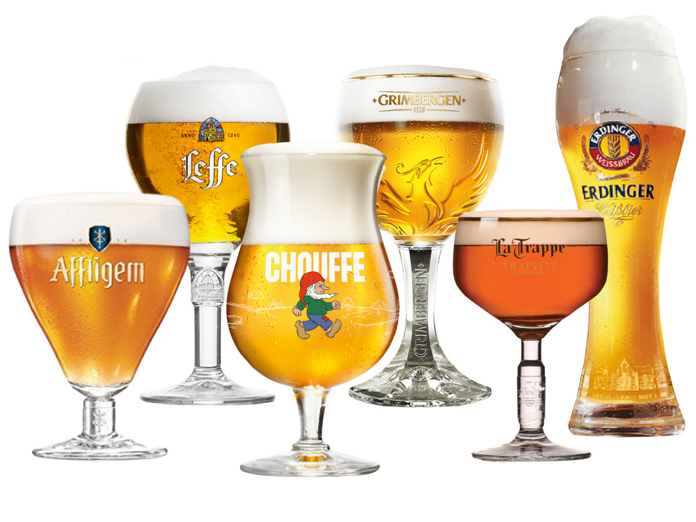 Biergläser-Geschenkset - Bierliebhaber - 6-teilig