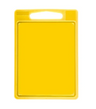 Cookinglife Schneidebrett mit Saftgrube 35 x 25 x 0,85 cm - Gelb