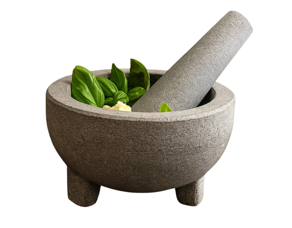 Cookinglife Mörser auf Fuß Organic Granit ø 14,5 cm