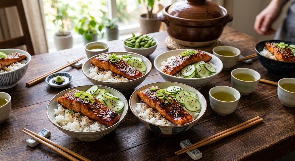 Perfekter Reis als Grundlage für einen schmackhaften japanischen Teller