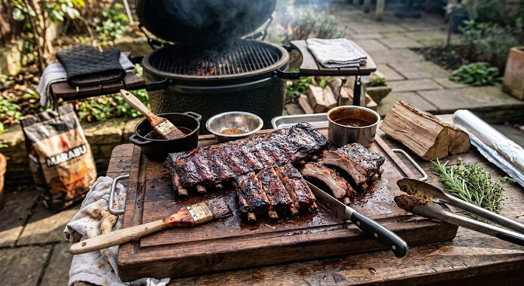 Klassieke low & slow spareribs van de Grill