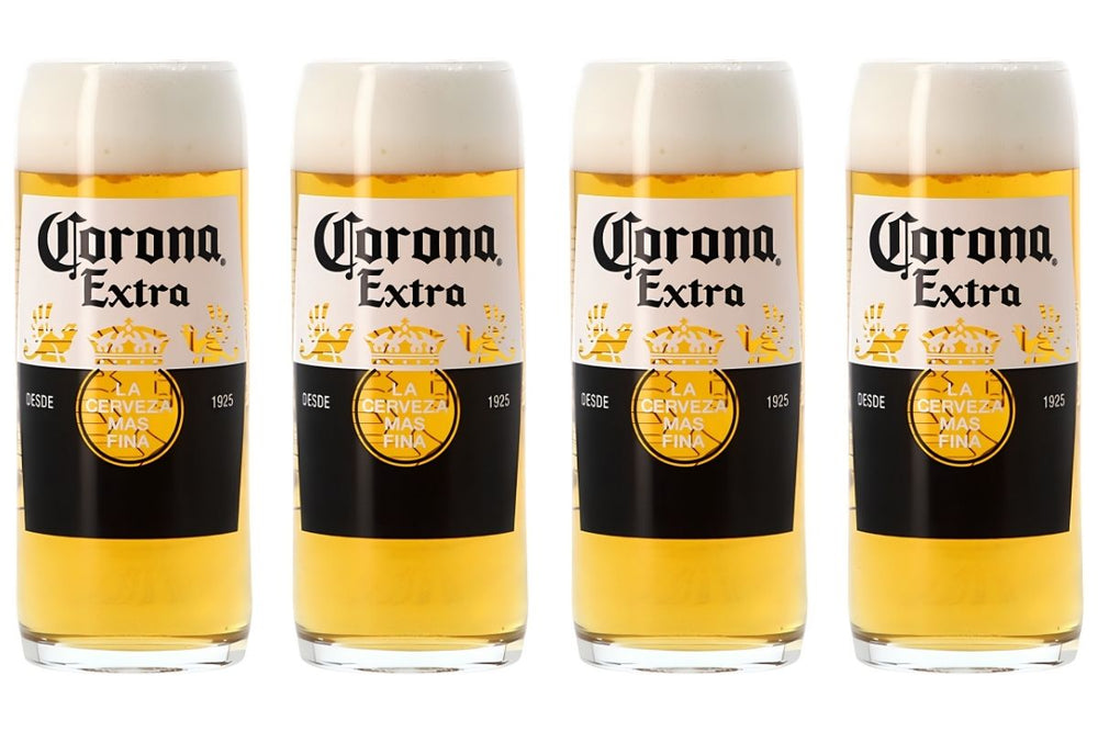 Corona Biergläser 330 ml - 4 Stück