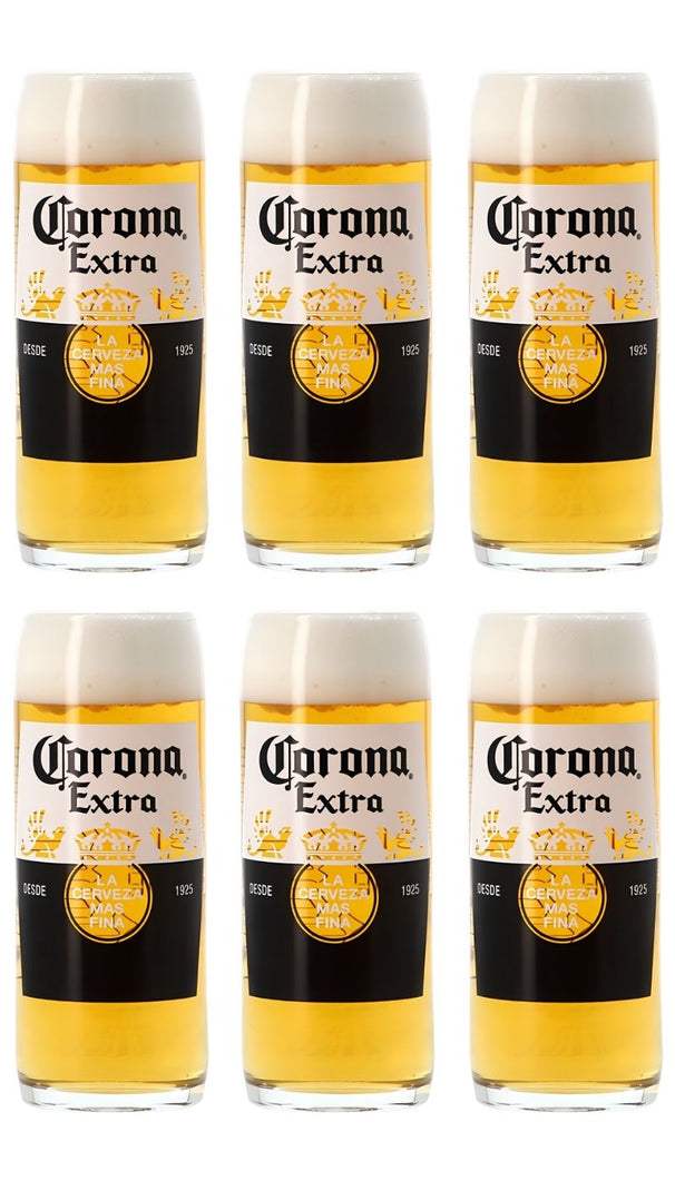 Corona Biergläser 330 ml - 6 Stück