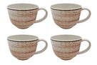 Cosy & Trendy Becher Sintra Terracotta 350 ml - 4 Stück