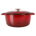 Cosy & Trendy Bräter Fontestic Traditionelle rote aus Gusseisen Ø 28 cm / 6.8 Liter – emailliert