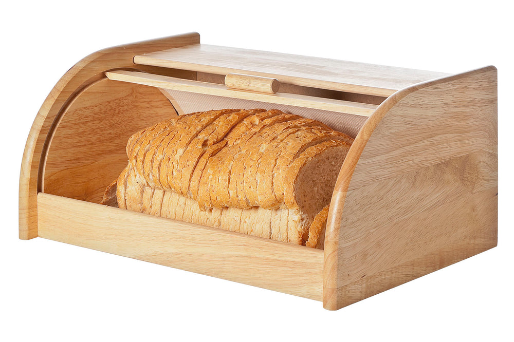 Cosy & Trendy Brotdose Holz Rolldeckel - 40 x 27 x 18 cm