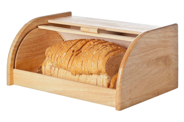 Cosy & Trendy Brotdose Holz Rolldeckel - 40 x 27 x 18 cm