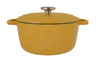 Cosy & Trendy Bräter Fontestic Gusseisen Amber Gold Ø 20 cm / 2,7 Liter – emailliert