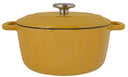 Cosy & Trendy Bräter Fontestic Gusseisen Amber Gold Ø 24 cm / 4,6 Liter – emailliert