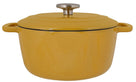 Cosy & Trendy Bräter Fontestic Gusseisen Amber Gold Ø 24 cm / 4,6 Liter – emailliert