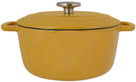 Cosy & Trendy Fontestic gietijzeren braadpan met deksel Amber Gold Ø 28 cm - 6,8 liter