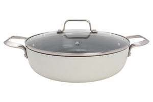 Cosy & Trendy Hapjespan met deksel Cerapro Clay ø 28 cm