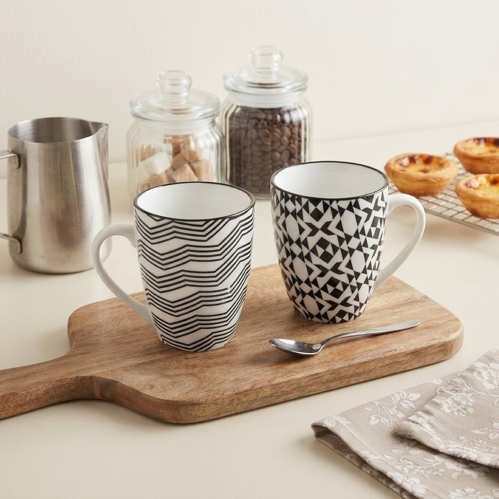 Cosy & Trendy Kaffeetassen Nikko Black 190 ml - 6 Stück