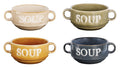 Cosy & Trendy Suppenschalen / Schalen Soup Multicolor ø 12 cm / 450 ml - 4 Stück