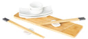 Cosy & Trendy Sushi Set für 2 Personen - Porzellan & Bambus - 9-teilig