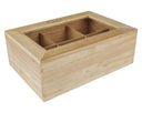Cosy & Trendy Teebox - Teekiste - Holz - 6 Fächer - 34 x 23 x 12 cm