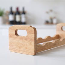 Cosy & Trendy Weinregal Holz - Stapelbar - 4 Flaschen