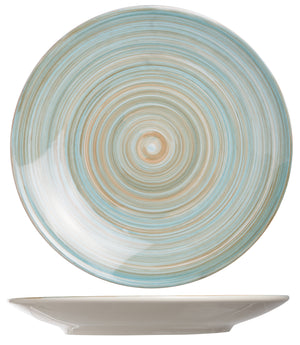Cosy & Trendy Speiseteller Turbolino Blau ø 27 cm - 6 Stück
