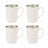 Cosy & Trendy Tassen / Becher - Laguna Azzurro 390 ml - 4 Stück