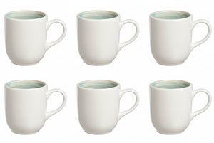 Cosy & Trendy Kaffeetasse Turbolino Blau - 350 ml - 6 Stück