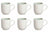 Cosy & Trendy Kaffeetasse Turbolino Blau - 350 ml - 6 Stück