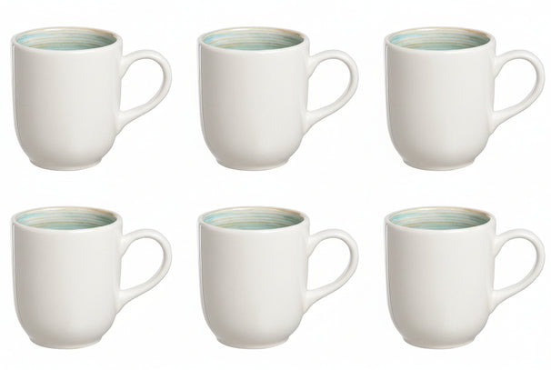 Cosy & Trendy Kaffeetasse Turbolino Blau - 350 ml - 6 Stück