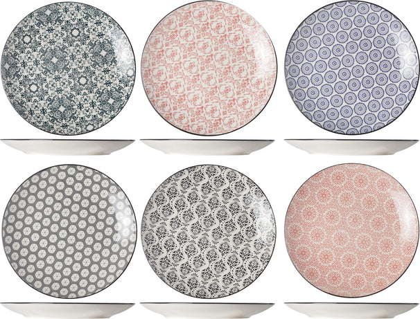 Cosy & Trendy Speiseteller Delirio ø 24 cm - 6 Stück