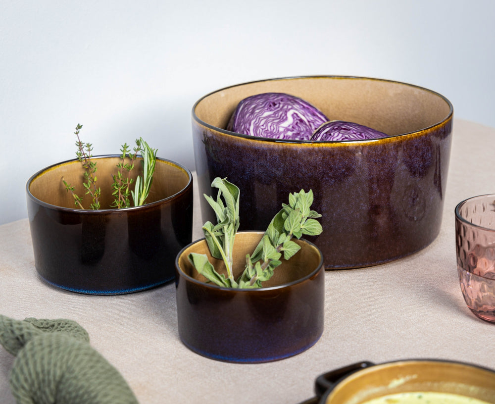 Cosy & Trendy Suppenschalen / Schalen - Quintana Amber ø 13 cm / 450 ml - 4 Stück