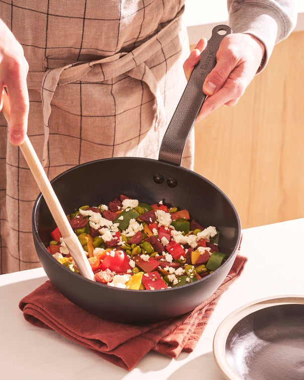 De Buyer Schmorpfanne / Sauteuse Ceranoa - ø 28cm / 4.4 Liter - keramische Antihaftbeschichtung