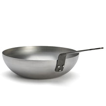 De Buyer Wokpfanne Mineral B Element - ø 28 cm / 3 Liter - ohne Antihaftbeschichtung