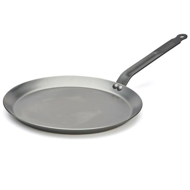 De Buyer Pfannkuchenpfanne / Crêpepfanne Carbone Plus - Karbonstahl - ø 26 cm - ohne Antihaftbeschichtung