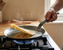 De Buyer Pfannkuchenpfanne / Crêpepfanne Carbone Plus - Karbonstahl - ø 26 cm - ohne Antihaftbeschichtung