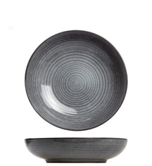 Cosy & Trendy Geschirrset Kentucky Grey - 12-teilig / 4 Personen - 4 Speiseteller, 4 Frühstücksteller und 4 Suppenteller