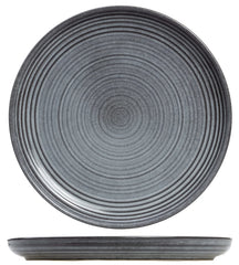 Cosy & Trendy Geschirrset Kentucky Grey - 12-teilig / 4 Personen - 4 Speiseteller, 4 Frühstücksteller und 4 Suppenteller