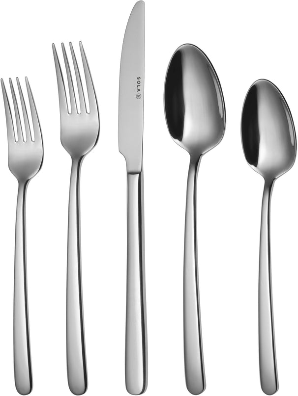 Sola Besteckset Donau - 18/10 Edelstahl - 100-teilig / 12 Personen