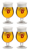 Duvel Biergläser 330 ml - 4 Stück