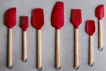 KitchenAid Backpinsel Core Kaiserrot Holz-Silikon 22 cm - Bestreichen Backen