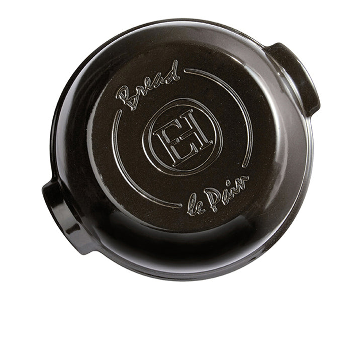 Emile Henry Brotbackform rund - Keramik - Fusain - ø 29,5 cm / 5,2 Liter
