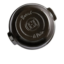 Emile Henry Brotbackform rund - Keramik - Fusain - ø 29,5 cm / 5,2 Liter