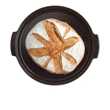 Emile Henry Brotbackform rund - Keramik - Fusain - ø 29,5 cm / 5,2 Liter