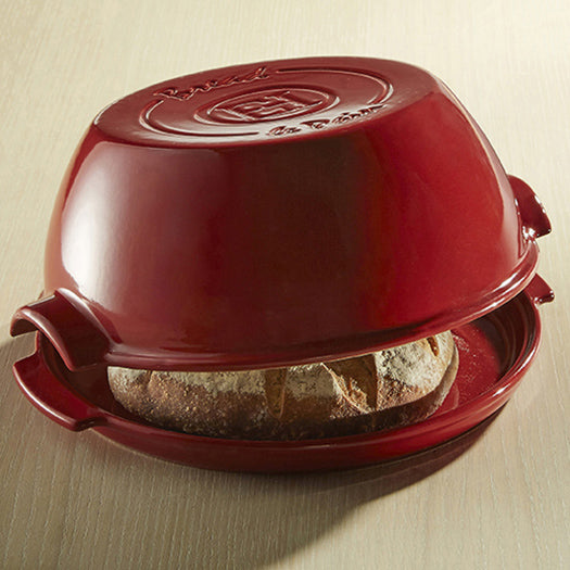 Emile Henry Brotbackform rund - Keramik - Grand Cru - ø 29.5 cm / 5.2 Liter