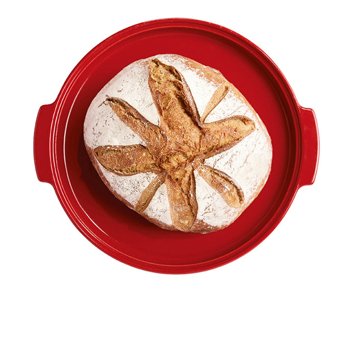 Emile Henry Brotbackform rund - Keramik - Grand Cru - ø 29.5 cm / 5.2 Liter