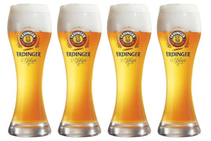 Erdinger Biergläser Weizen 500 ml - 4 Stück