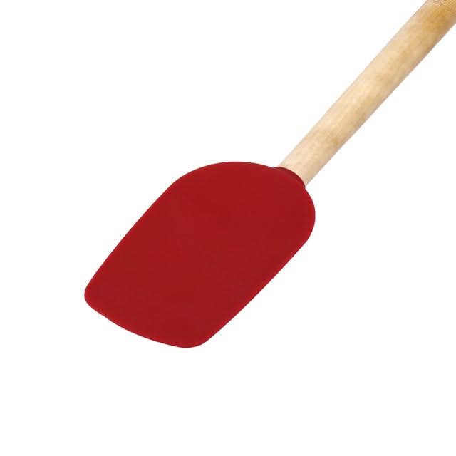 KitchenAid Rührlöffel Core Kaiserrot Birkenholz 31 cm - Kochlöffel für Antihaft