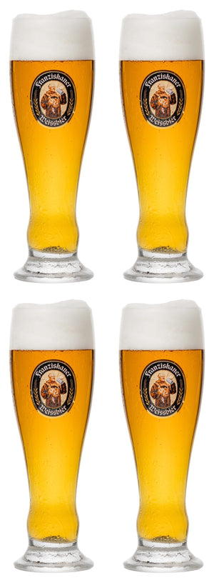 Franziskaner Biergläser Weizen 500 ml - 4 Stück
