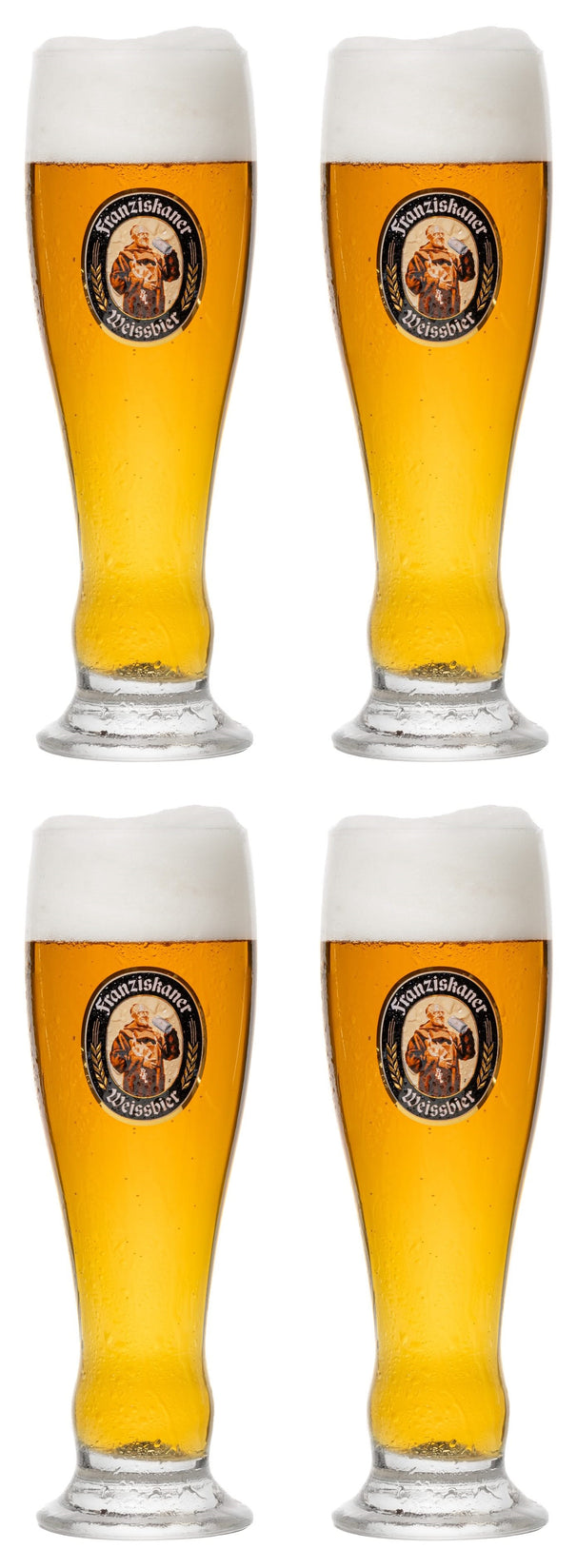 Franziskaner Biergläser Weizen 500 ml - 4 Stück